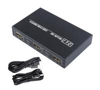 HDTV USB Switcher High Performances 4K 30Hz Video Source Seamlessly Switching Device Builts in Automatic Adjustment