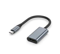 HDTV Video Card Type C to 4K Converter for PC Gaming, Live Stream & Camera Type C to Hdtv Adapter