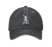 HDTVTV Baseball caps The Cure Rock Band Merch Unisex Baseball Cap Rock and Roll Distressed Washed Hats Vintage Outdoor Summer Adjustable Fit Dad Hat Christmas party gifts