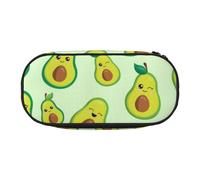 HDTVTV Cute Avocado Printed Pencil Pouch Pen Case Portable Pencil Bag with Zipper Cosmetic Pouch Bag