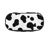 HDTVTV Dalmatian Dog Seamless Pattern Or Cow Skin Pencil Pouch Pen Case Portable Pencil Bag with Zipper Cosmetic Pouch Bag