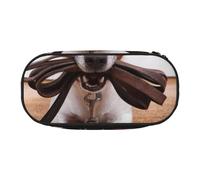 HDTVTV Dogs Jack Russell Terrier Animals Pencil Pouch Pen Case Portable Pencil Bag with Zipper Cosmetic Pouch Bag