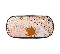 HDTVTV Hand Painted Dandelion Pencil Pouch Pen Case Portable Pencil Bag with Zipper Cosmetic Pouch Bag