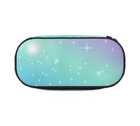 HDTVTV Rainbow Pastel Pencil Pouch Pen Case Portable Pencil Bag with Zipper Cosmetic Pouch Bag