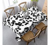 HDTVTV Rectangular Tablecloth, Washable, Suitable For Birthday Parties And Coffee Table Decoration, 35 X 55 Inches.Dalmatian Print Pattern
