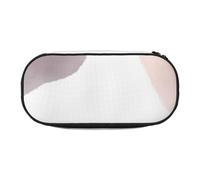 HDTVTV Rose Grape & Sage Modern Watercolor Circles Pencil Pouch Pen Case Portable Pencil Bag with Zipper Cosmetic Pouch Bag