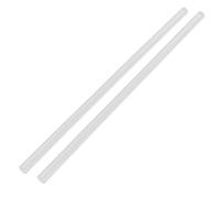 Hduacuge 3Mmx250Mm Round Shape Solid Acrylic Rod Pmma Extruded Bar Clear 2Pcs