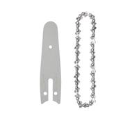 HDUNGM 4/6/8 Inch Chainsaw White Guide Bar with Saw Chain Electric Chain Saw for Wood Cutting Woodworking Prune One-Handed Garden Tools