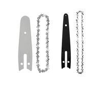 HDUNGM 4/6/8 Inch Chainsaw White Guide Bar with Saw Chain Electric Chain Saw for Wood Cutting Woodworking Prune One-Handed Garden Tools