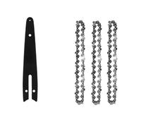 HDUNGM 4/6/8 Inch Chainsaw White Guide Bar with Saw Chain Electric Chain Saw for Wood Cutting Woodworking Prune One-Handed Garden Tools