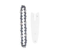 HDUNGM 4/6 Inch Chainsaw Chain with Guide Plate Electric Chainsaw Replacement Parts