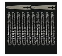 HDUNGM 6 Inch Mini Steel Chainsaw Chains 1/4 Electric Chainsaws Accessory Chains Replacement 6“ Mini Electric Chainsaw 6-Inch Chain Saw