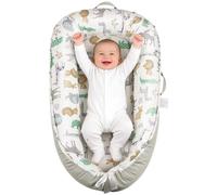 HDUYFYD Baby Nest Pod for Newborn - Foldable Baby Nest Pillow with Adjustable U-Shaped Bumper,Baby Lounger for 0-12 Months Boys Girls,New Born Baby Essentials Babynest Sleep Bed