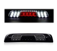 HDVDETYY Third Brake Light Chevy Silverado 2014-2018 Sierra 1500/2500 HD/3500 Smoke Lens Chrome Housing Tail Rear High Mount 3rd Cargo Lamp Waterproof