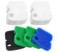 HDWGGD Canister Filter Pads Replacement for Penn Plax Cascade 1000 Canister Filter Aquarium Canister Filter Media Pads Compatible with Cascade 700/1000 CCF2UL/CCF3UL Canister Filter Fish Tank 16 Pack