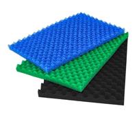 HDWGGD Sump Filter Sponge Aquarium Bio Media Sponge Filters Foam Pad Coarse Filter Pad Replacement for Aquaneat Cut to Fit Sponge Filter Foam for Fish Tank Sump Pond 20/30/40 ppi（3 Pack）