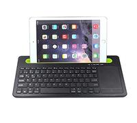 HDWR Keyboard with Touchpad, Bluetooth 3.0, Stand for Phone or Tablet, Multipairing, Triple Channel, Silent Operation, Energy Saving, typerCLAW BM110