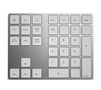 HDWR Laptop, Numeric Keypad, Wireless, Bluetooth, Wireless Operation with a Range of up to 10 Meters, 34 Keys, Aluminum Housing, iOS, Membrane Keys, typerCLAW-BN100