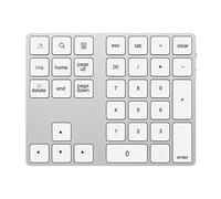 HDWR Laptop, Numeric Keypad with Bluetooth, 34 Keys, Membrane Keys, Bluetooth Module, Built-in Rechargeable Battery, 2x USB HUB, typerCLAW-BN110