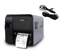 HDWR Professional Industrial Label Printer with LAN, Thermal or Thermal-transfer Printing Methods, Perfect for Business, Printing barcodes, QR codes and more, OPrint-IA200N