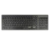 HDWR Wireless Keyboard, Bluetooth, Numeric Block, Function Keys, Ergonomic Shape, Low Weight, Wireless Operation up to 10 meters, typerCLAW-BC100