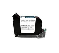 HDXAEW A Level Ink Handheld Online Inkjet Printer Cartridge Quick Dry Black B Level 12.7mm Original Parts Office on Any Surfaces(1pc)