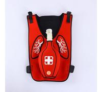 Hdylianx® Anti Choking Obstruction Trainer Vest,Airway Obstruction Simulation Training Vest with Back Shot,Adjustable Shoulder Straps and Waist Belt,for Nurse & Student First Aid Teaching (Adult)