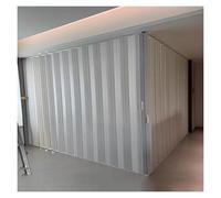 HDYZJQ Customize Interior Accordion Door with Lock, Corner Sliding Closet Barn Door for Shower/Bathroom/Bedrooms, Aluminum Retractable Folding Doors(Tall 220cm,160x200cm (63x79in))