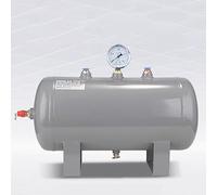 HDYZJQ High Pressure Air Tank with Mounting Kit, 1 5 10 30 40 50 60 L Large Gal Reserve Air Containers, Horizontal Carbon Stee Air Compressor Storage Tank(10 L (47x19x18cm))