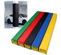 HDZNDH Basement Support Pole Wrap Column Cover, Heavy Duty Pole Pads Outdoor, 4-Sided Shock Absorbing Safety Pad For Protection Sports Field Garage Gym Playground Poles Protector, Easy Installation