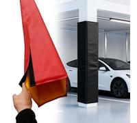 HDZNDH Parking Garage Pole Wrap Padding, Indoor Outdoor Basketball Goal Crash Pad, Around Foam Self Adhesive Basement Pole Cover, 150cm High Impact Protection For Hoops, Playground Poles Protector