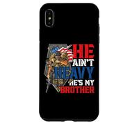 He Aint heavy Hes My Brother A Combat Medic Or Veteran Nurse Case for iPhone XS Max