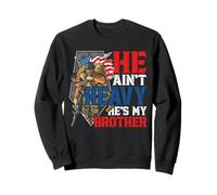 He Aint heavy Hes My Brother A Combat Medic Or Veteran Nurse Sweatshirt