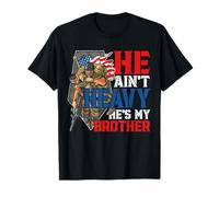 He Aint heavy Hes My Brother A Combat Medic Or Veteran Nurse T-Shirt