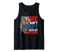 He Aint Heavy Hes My Brother A Combat Medic Or Veteran Nurse Tank Top