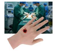 He Bleed Training Kit-Reusable Silicone Simulated Shot Wound Model-Wound Packing Trainer Stop The Bleed Training Kit-Realistic Bleed Control Kits-For Medical Trainees