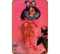 He called it Dulcinea del Toboso, 1964(La chiamò Dulcinea del Toboso, 1964) Metal Tin Signs Room Stuff Wall Decor Sign 8x12 Inch