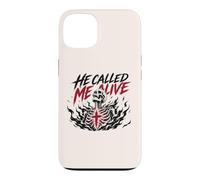 He Called Me Alive Jesus Faith Christian Skeleton Case for iPhone 13