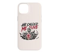 He Called Me Alive Jesus Faith Christian Skeleton Case for iPhone 14 Plus
