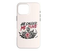 He Called Me Alive Jesus Faith Christian Skeleton Case for iPhone 16 Pro Max