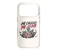 He Called Me Alive Jesus Faith Christian Skeleton Case for iPhone 17 Pro