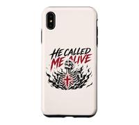 He Called Me Alive Jesus Faith Christian Skeleton Case for iPhone XS Max