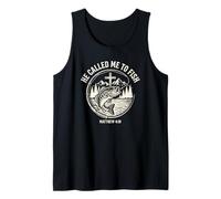 He Called Me to Fish Christian Fisherman Tank Top