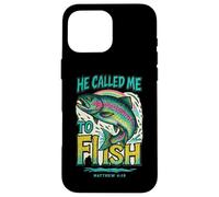 He Called Me to Fish - Christian Street Art Case for iPhone 16 Pro Max