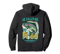 He Called Me To Fish - Christian Street Art Pullover Hoodie