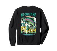 He Called Me To Fish - Christian Street Art Sweatshirt