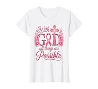 He Can Heal Cancer For With God Nothing Will Be Impossible T-Shirt