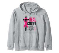 He Can Heal Cancer For With God Nothing Will Be Impossible Zip Hoodie