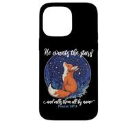 He Counts the Stars and Calls Them All by Name Christian Fox Case for iPhone 14 Pro Max