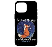 He Counts the Stars and Calls Them All by Name Christian Fox Case for iPhone 16 Pro Max